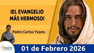 Evangelio De Hoy, Domingo 1 Febrero 2026 #PadreCarlosYepes l Mateo 5,1-12a #Evangelio |Evangelio hoy