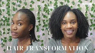 Wash and Go HAIR TRANSFORMATION || ft. TextureID  😮