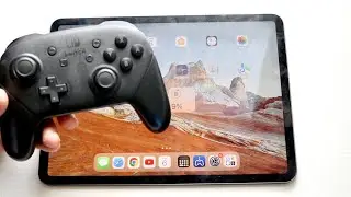 How To Connect Nintendo Switch Pro Controller To iPad! (2023)