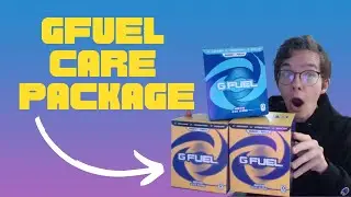 GFUEL CARE PACKAGE UNBOXING