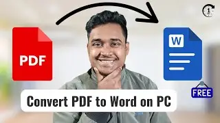 How to Convert PDF to Word on PC &ndash; 100% Working Method