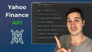 Как использовать API Yahoo Finance в Python и Excel