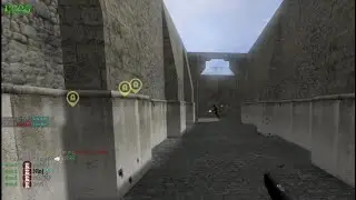 Call of Duty 2 PC Deathrun Gameplay Hacker In The Match!!!!