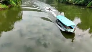 The Historic Death Railway: Aerial Journey over River Kwai & Suan Sai Yok Resort | Thailand 2023 Dec