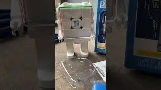 🌈🌈🟦🧩RS3M MOYU RUBIKS CUBE  ROBOT 🤖🟦🎉#shorts #viral #trending #asmr