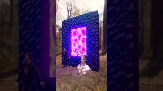 I made a Minecraft Nether Portal IRL! (with vfx)