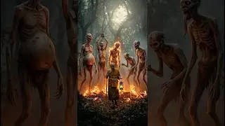 A wandering monk on a journey through hell encounters five hungry ghosts. #ForestMonk #Meditation...