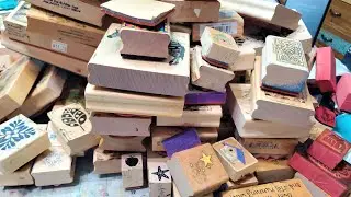 I am a Stamp Hoarder! EEK! Pt 2 Organize with Me! Craft Room Organization Time! The Paper Outpost!