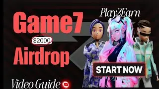 Game7 Testnet Airdrop | Earn $1500 on Game7 Airdrop token G7