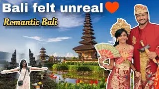 Our Romantic Bali Trip ❤️ | Handara Gate,Tanah Lot & Candle Light DinnerRohanSampada Vlogs