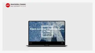 How to maximise success in your SBL exam