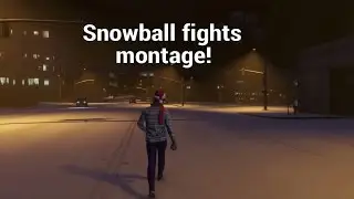 GTA 5 Montage: Snowball fights!