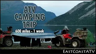 1000 km Newfoundland ATV Adventure in 2.5 minutes! |ATV Trip of a Lifetime