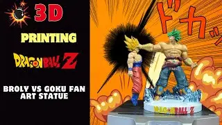 This 13-Year-Old 3D Printed Broly vs Goku &ndash; The Result is EPIC 🔥