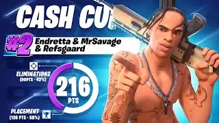 2ND PLACE in FIRST CASH CUP w/ MrSavage & Refsgaard
