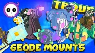 EVERY NEW FREE CRAFTABLE MOUNT COMING TO TROVE GEODE!!