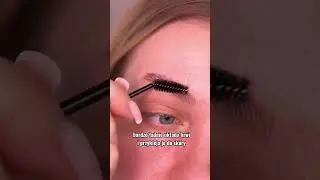 Mydełko do brwi? Jak układać brwi na mydełko? Brwi na mydło #shorts #short #makeup #makijaż