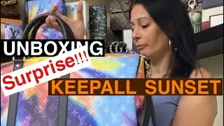 LV Sunset fall 21 capsule collection keepall unboxing.For what I was disappointed while inspecting!