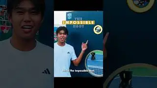 the impossible shot 99% would fail💯 #trending #tennis #viral