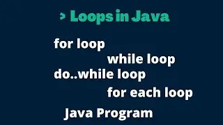 Unlock the Power of Java Loops! | Loops in Java | For | While | Do While | Java Tutorial