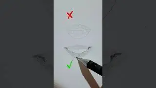 How to draw a smile! #art #drawing #smile #short #explore #doodle
