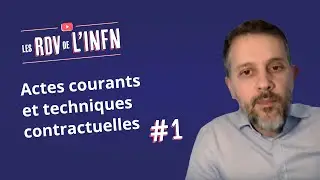 Actes courants et techniques contractuelles #1 - 17 mars 2020