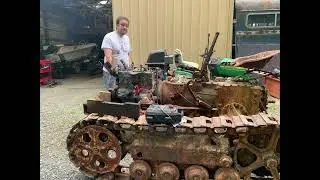 Continental F162 running in Cletrac E frame