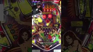 Chad's Nice Nudge & Outlane Drain #pinball #pinballtournament #pinballfails #tulsapinball