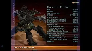 Armored Core AC Showcase - Raven Prime (AC Silent Line)