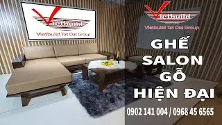 GHẾ SALON GỖ HIỆN ĐẠI | NỘI THẤT VIETBUILD HOTLINE: 0902 141 004 / 0968 45 6565