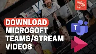 How to Download Microsoft Teams/Stream Recorded Meeting Videos to your PC [Updated] (URDU/HINDI)