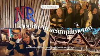 VLOG NR ACAMPAMENTO!!❤️💙