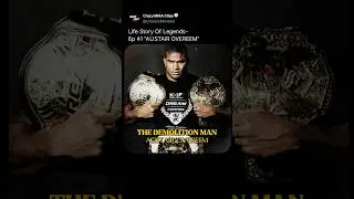 Life story of Alistar Overeem! 🥶 #ufc #mma #unsocialmindset #alistairovereem #pridefc #legend