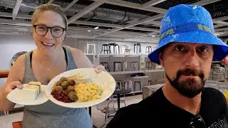Trying To Walk This Baby Out In Ikea! | The Furniture Theme Park, Meatballs & More Pregnancy Fun!
