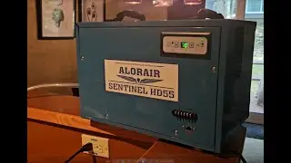 Setting Up AlorAir Sentinel HD55 in Poconos House Moisture Control Made Easy