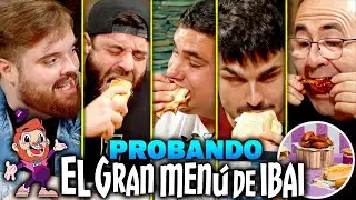 Ibai Da a Probar su Men&uacute; a Esttik, Peldanyos, Patica y Sezar Blue Mientras Charlan