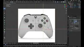 Blender Game Controller Modeling