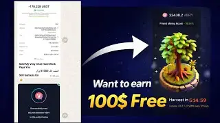 VeryChat.io Full Information | 100$ Free Mining 🤑✅ #VeryChat #FreeMining #cryptomining #foryou 
