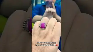 100% original ruby stone ring available ❤️ #foryou