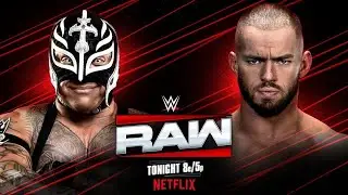 WWE 2K25 Rey Mysterio Vs. Austin Theory - WWE Raw 1/26/26