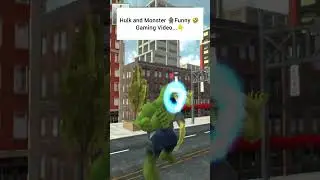 HULK vs MONSTER 🧌 Fight Video GTA 5 | Hulk Gaming Video | Funny Gaming Video #gta5 #hulk #funnyvideo