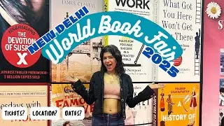 New Delhi World Book Fair 2025😍📚| NDWBF Vlog | Pragati Maidan| Book Haul, Author Meet & More!