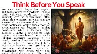 Power of Words | How Words Influence Mind & Destiny | Think Before You Speak | Comprehension Passage