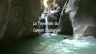 Documentaire -La traversée du Canyon Ousserghi- le générique