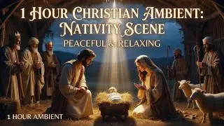 1 Hour Christian Ambient: Nativity Scene | Peaceful Christmas Music for Sleep & Prayer