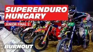 JUNIOR FINAL 2 FULL RACE | SuperEnduro Hungary 2020 | BURNOUT