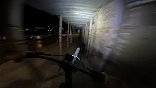 Urban Downhill / Freeride Night Ride W/ Magicshine Monteer 6500 Lumen Bike Light