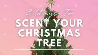 3 Tips to Scent Your Christmas Tree 🎄