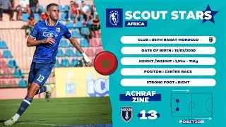 SCOUT STARS - ACHRAF ZINE [CENTER BACK] [USYM] - SEASON 2025-26 (HD) [PART1]