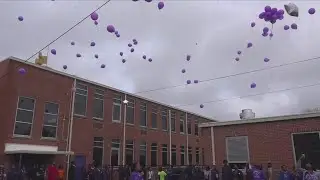 Prayer vigil held at Freedom Preparatory Academy for fallen student